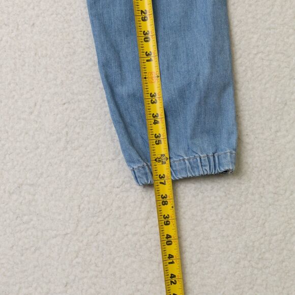 Paige Mayslie Jogger Light Wash Jeans Women's Sz 29 - Picture 16 of 16